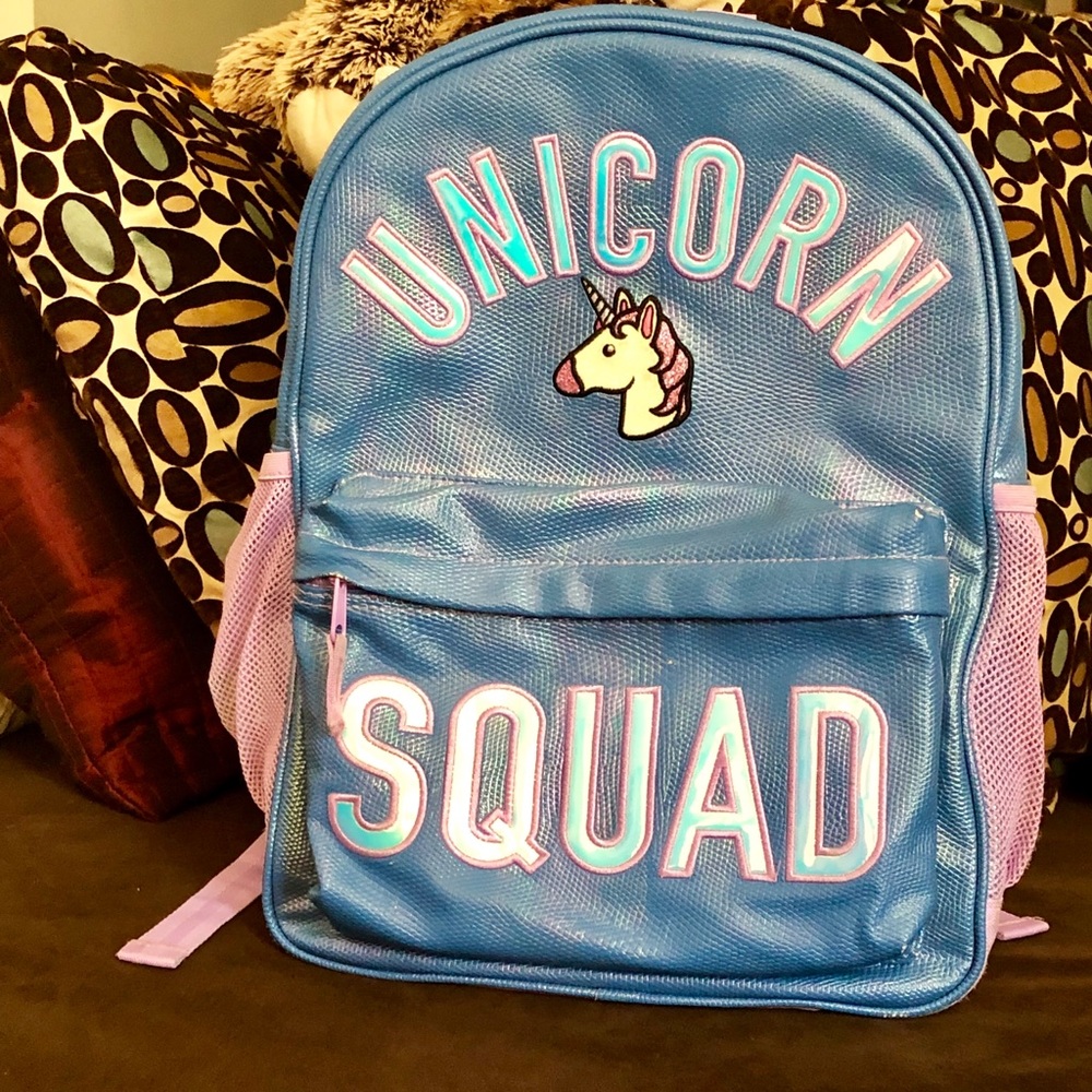 🦄Girl Kids Unicorn School Book Bag! 🦄